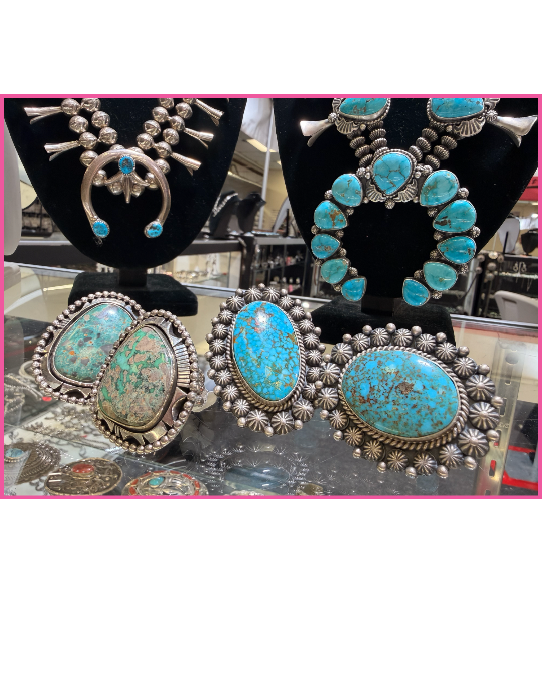 Silver and Turquoise Jewelry