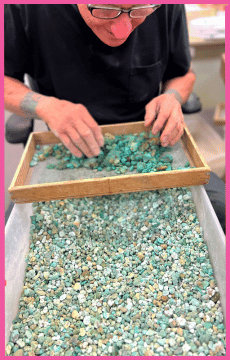 Estaban Grading Lapidary Turquoise