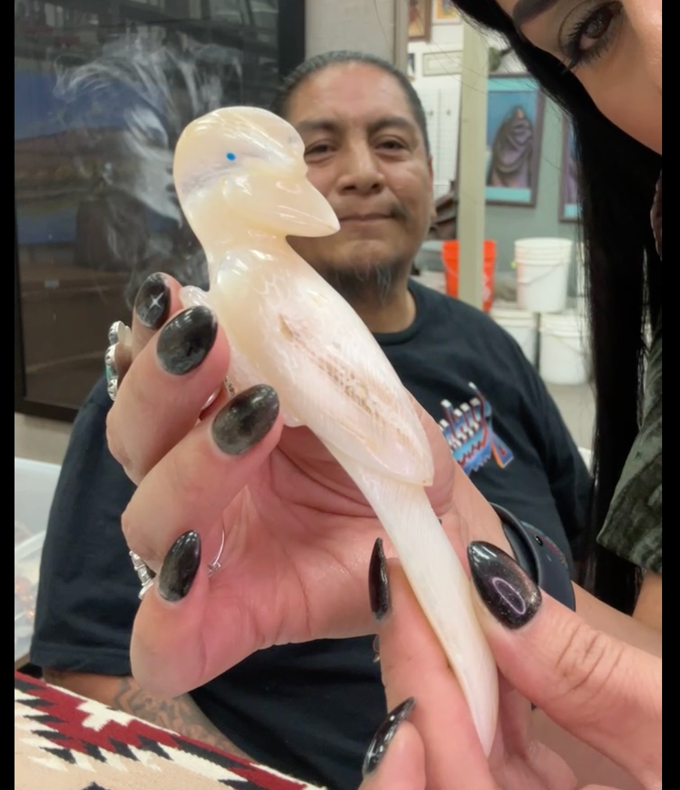 Native American Artist Fetish Carver