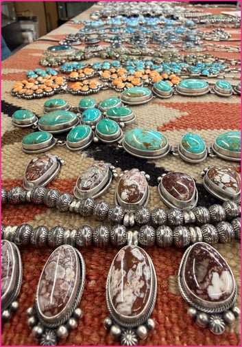 Vault - Squash blossoms laid out on table